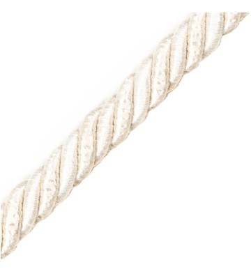 Câblé 12mm - 651 - Ecru