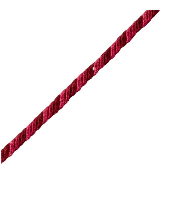 Cablé 4mm - 256 - Cerise
