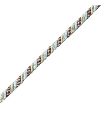 Cablé 4mm - 279 - Bleu et...