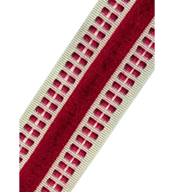 79 - GALON LARGE CHENILLE -...