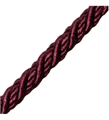 Cablé polo 12 mm - 068 - Prune