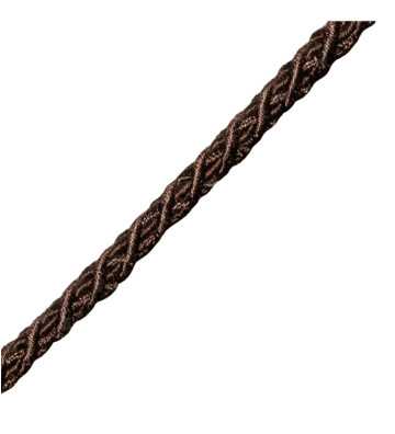 Cablé polo 5 mm - 065 - Cacao