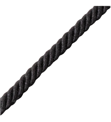 Cablé 8 mm - 080 - Noir